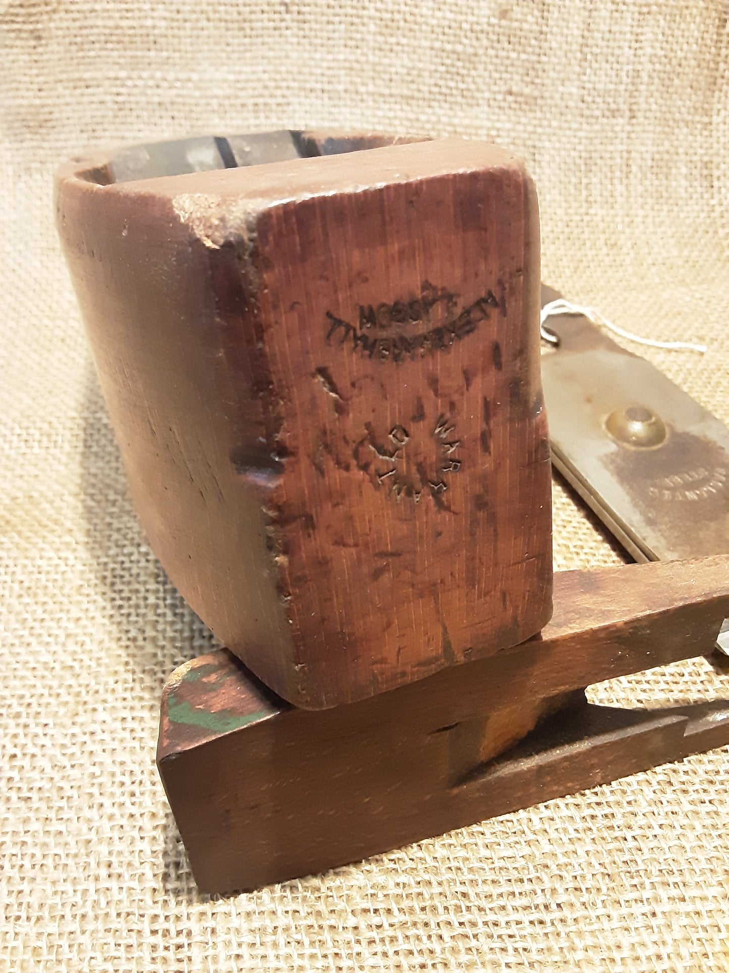 Victorian Wooden Block Plane Alex Marshall Glasgow