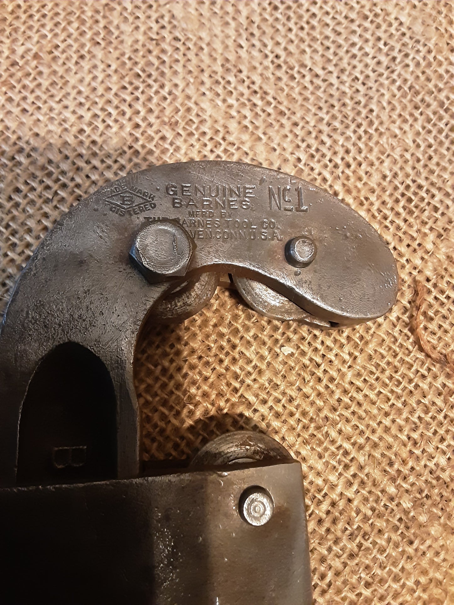 Barnes No.1 Pipe Cutter