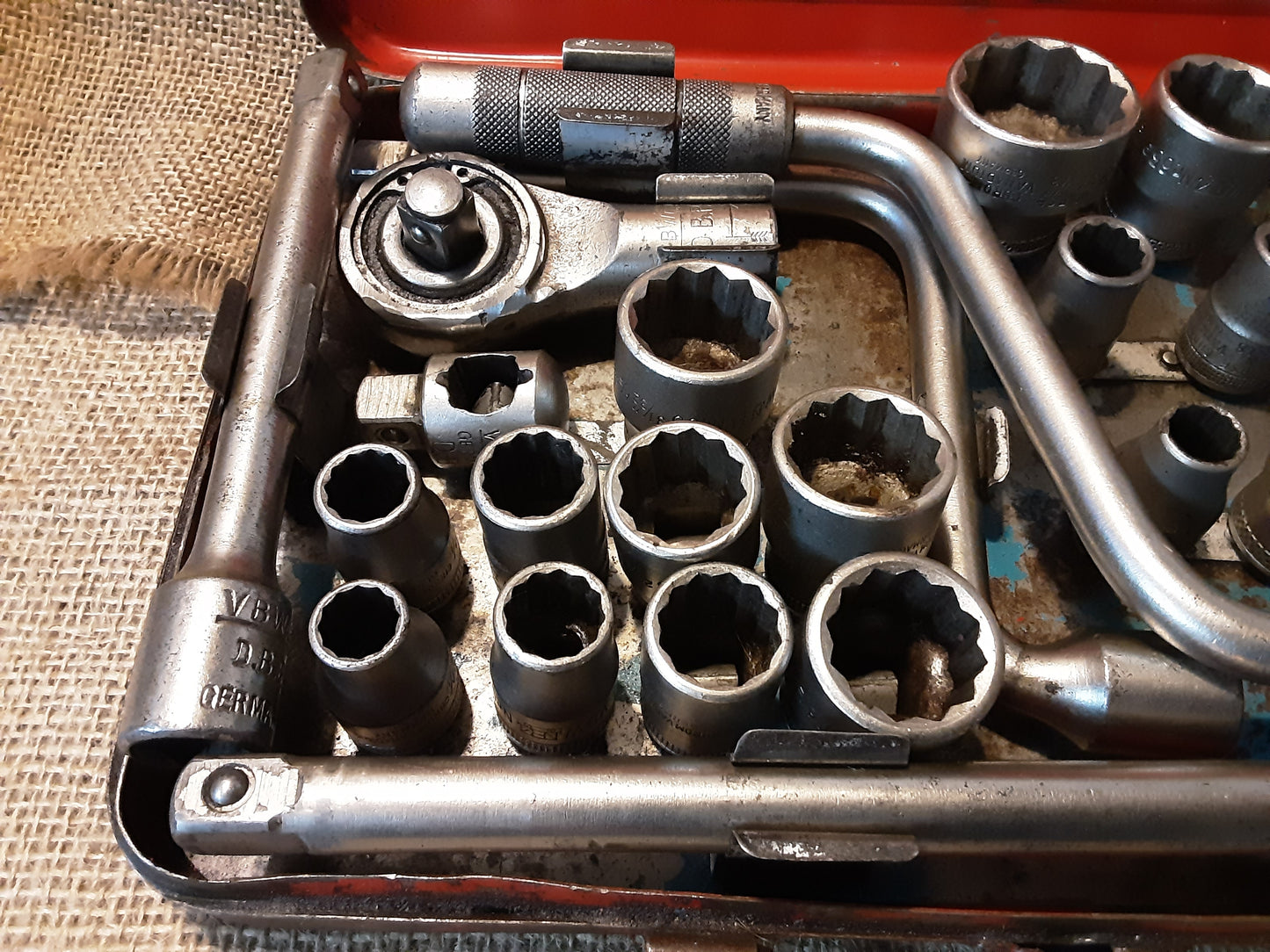 VBW Socket Set No.65. 1/2" Drive AF and Whitworth