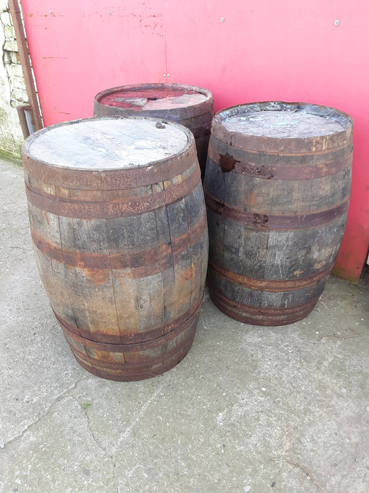 Full size Oak Barrels