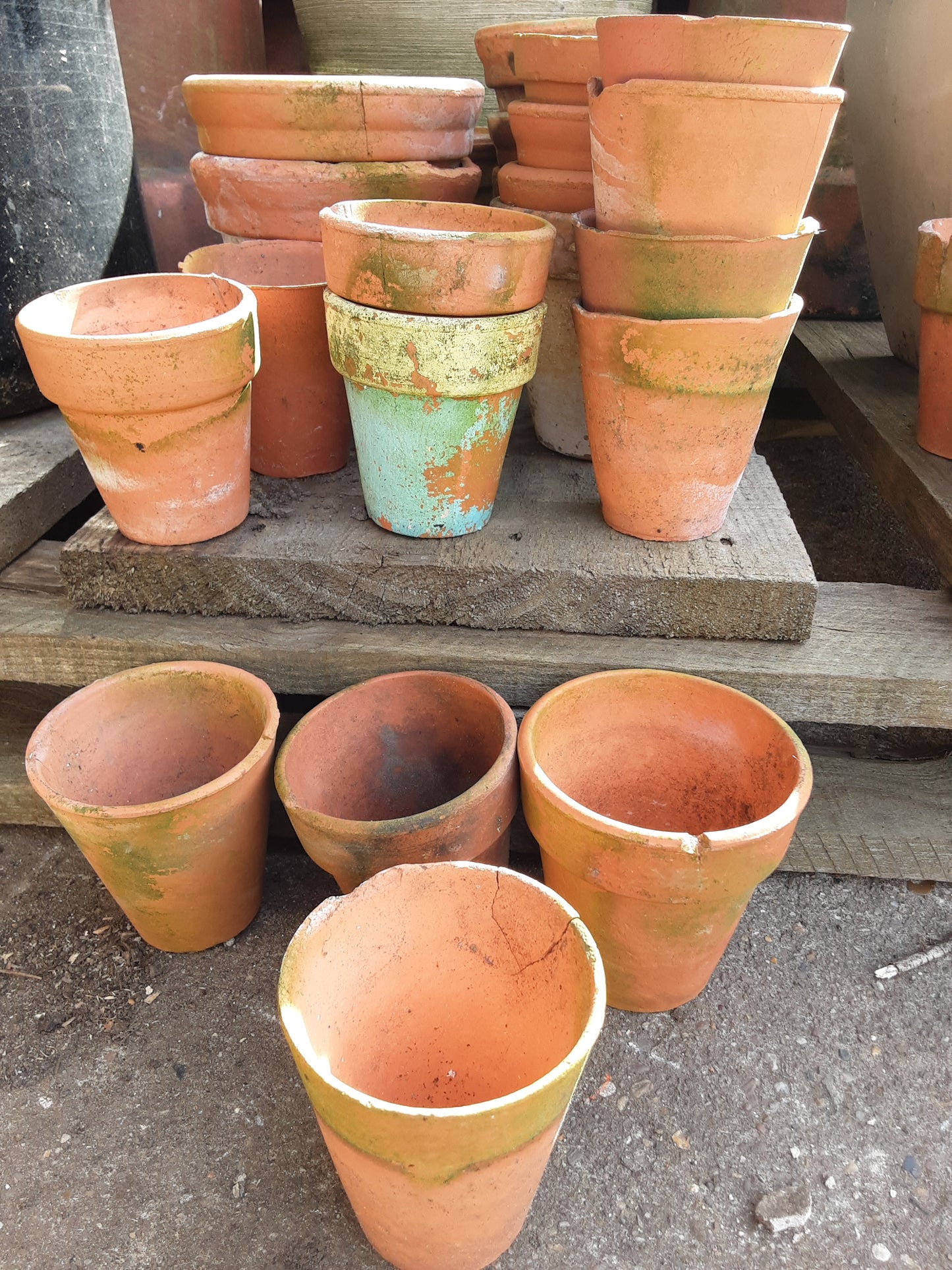 Terracotta pots (small)