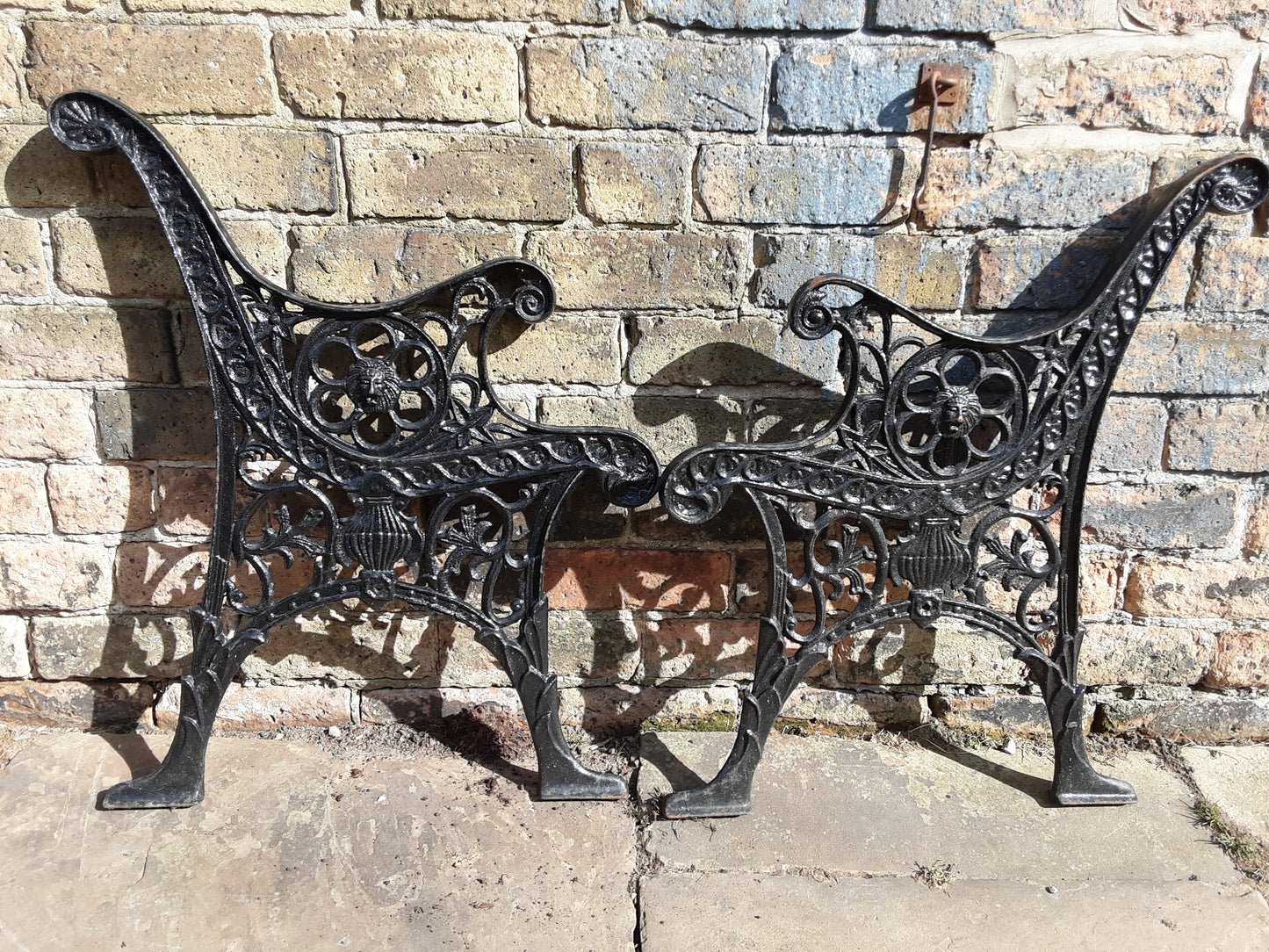 Cast Iron Bench Ends