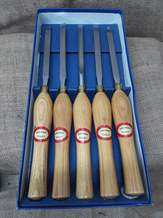 Swearby Lathe Chisels Boxed Set