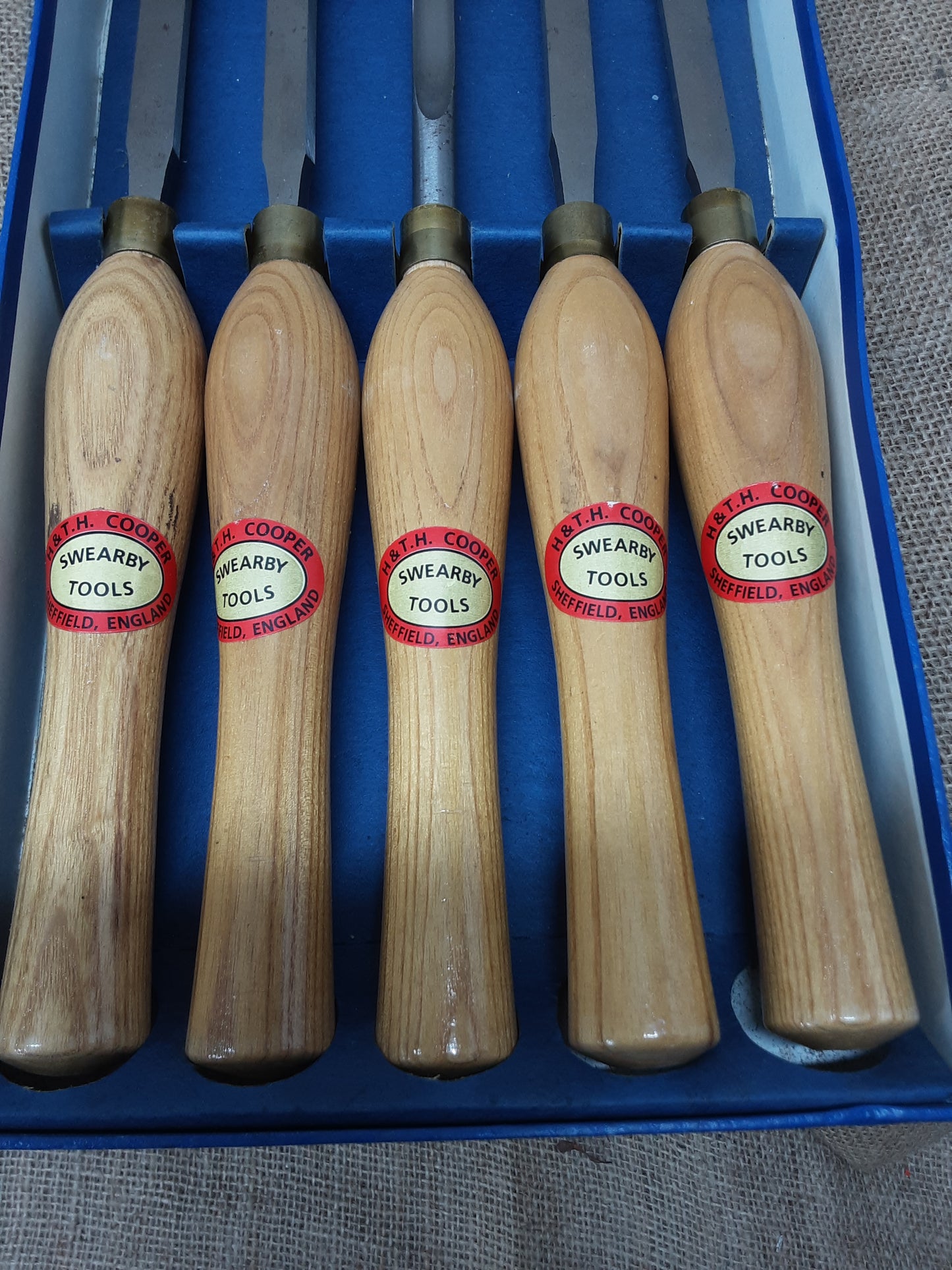 Swearby Lathe Chisels Boxed Set