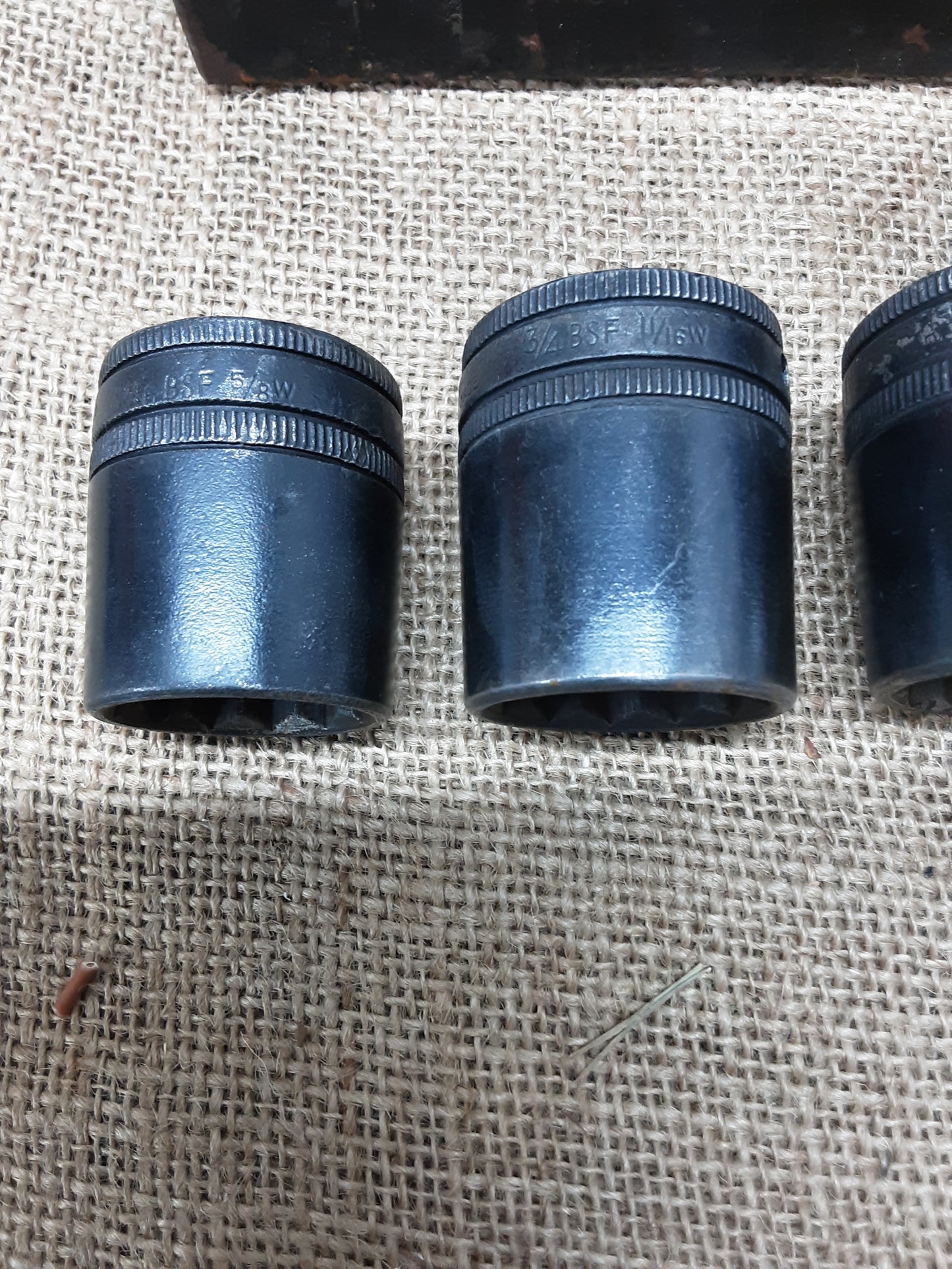 King Dick Socket Set Whitworth Military Issue