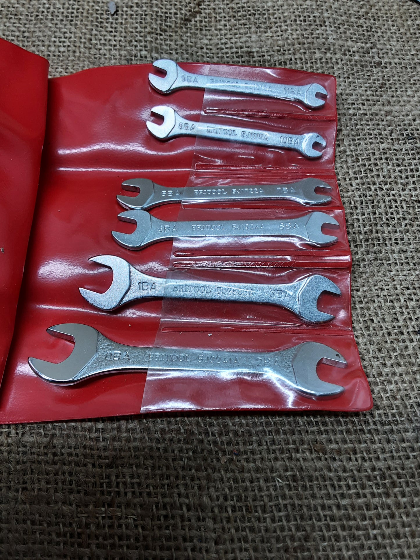 Britool BA Spanner Set No. NB108T