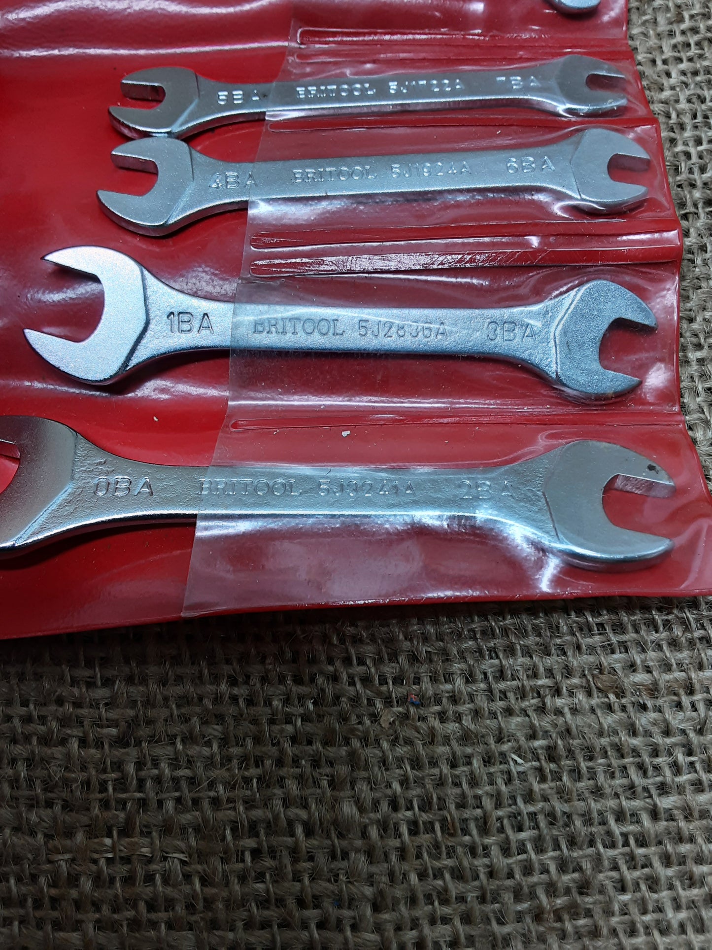 Britool BA Spanner Set No. NB108T