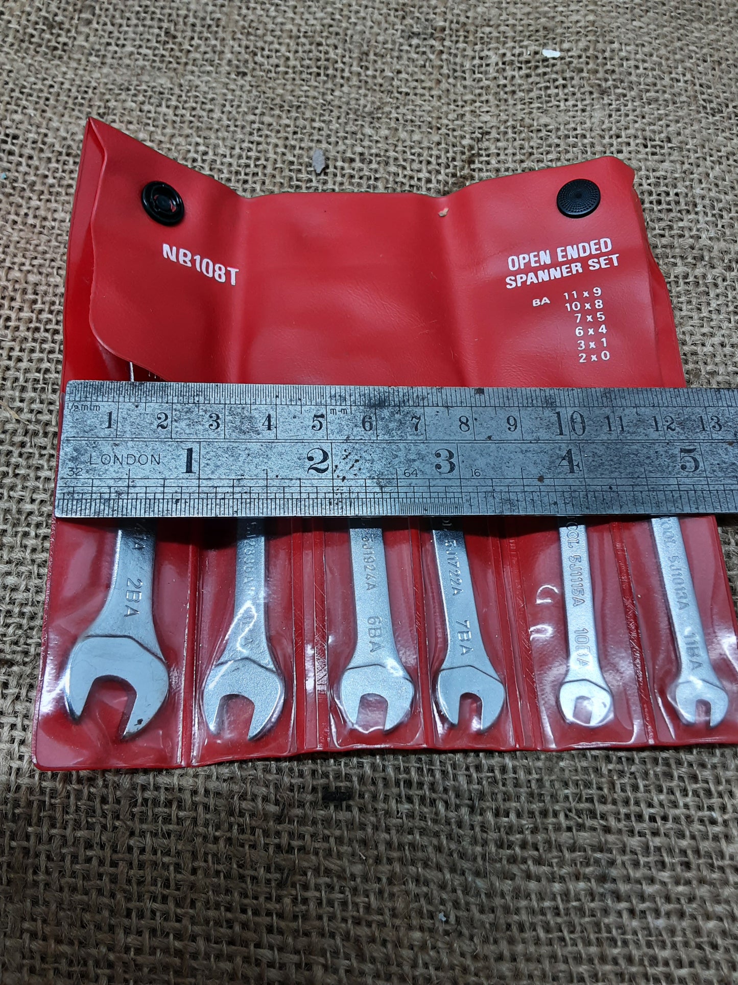 Britool BA Spanner Set No. NB108T