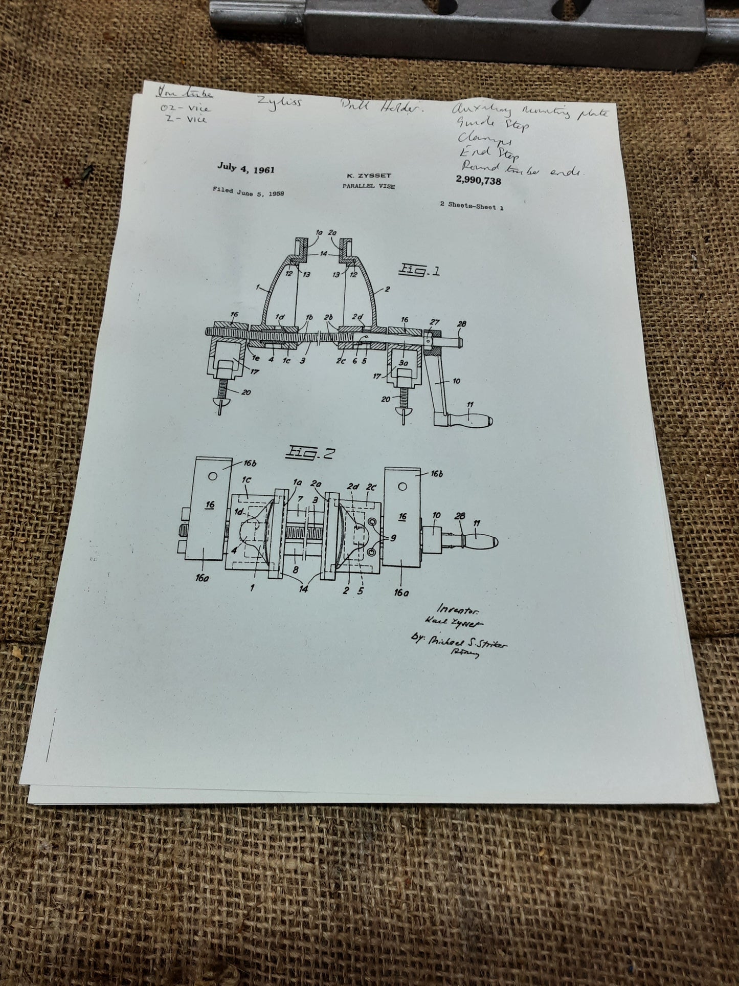 Zyliss Vice and Clamping System