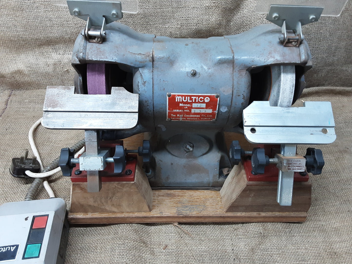 Multico Bench Grinder 6"