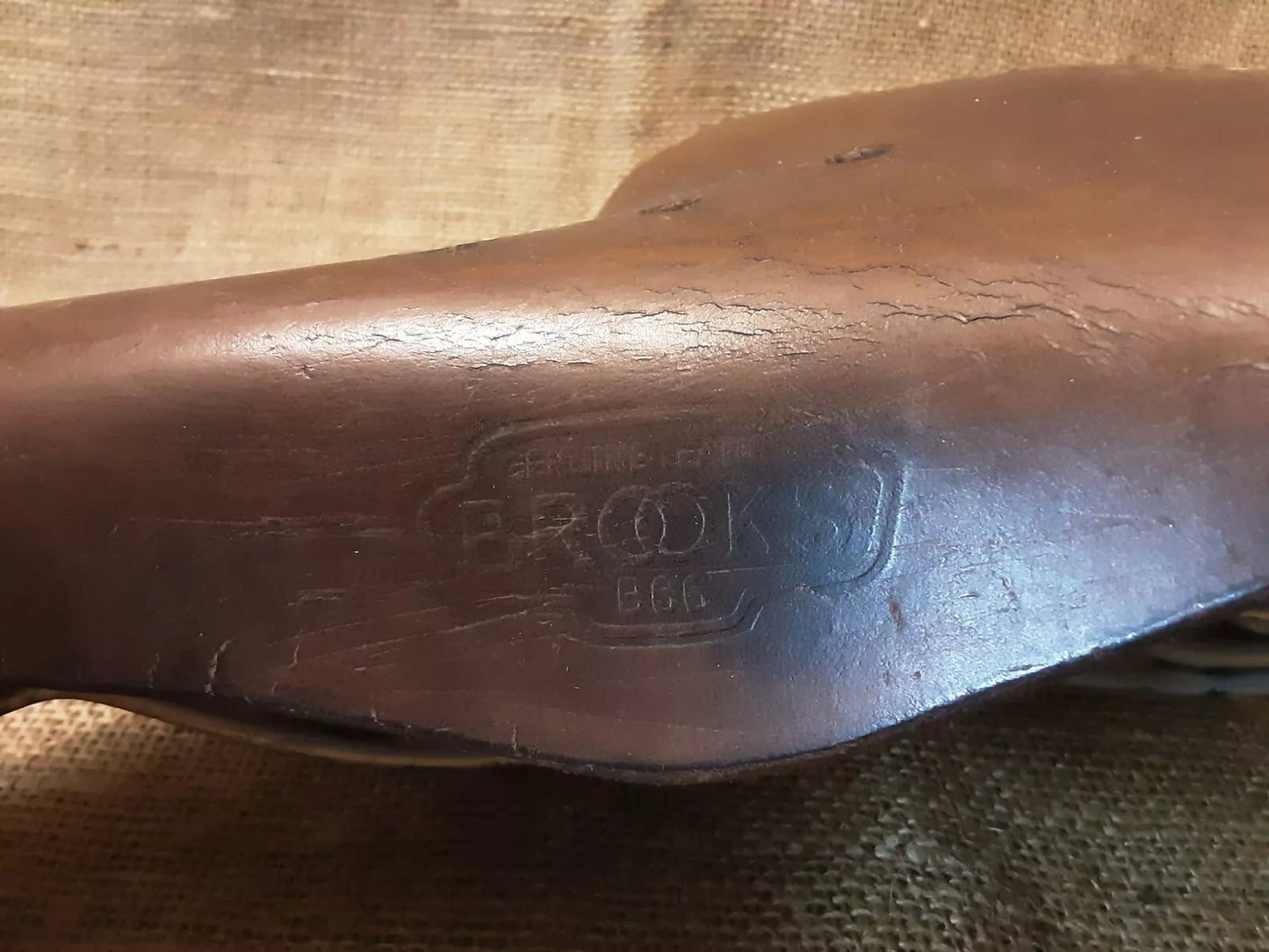 Brookes Leather Saddle B66