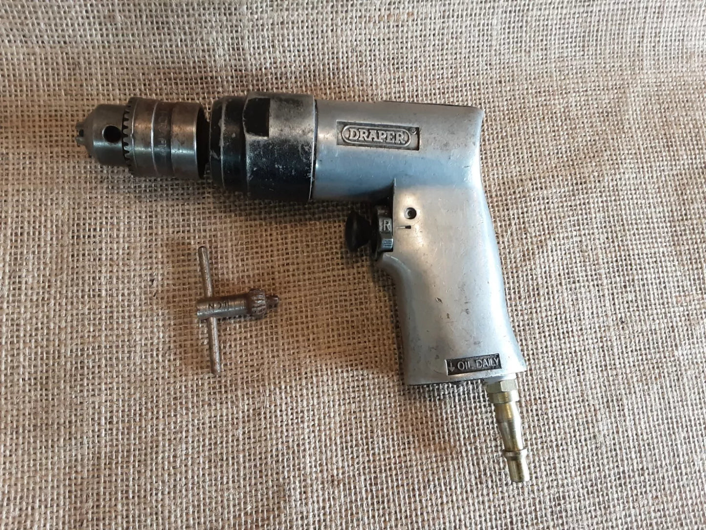 Draper Air Drill Model No. 4273 3/8" or 10mm chuck