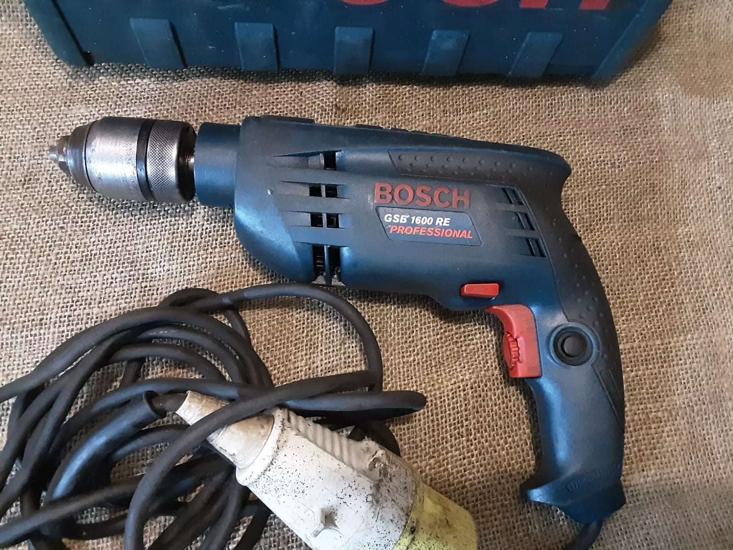 Bosch GSB 1600 RE Hammer Drill 110v