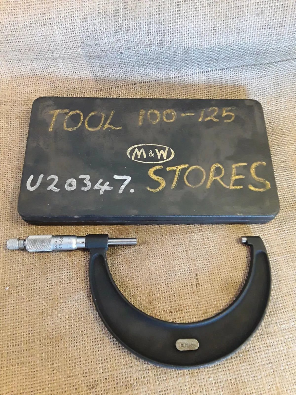 Moore & Wright Micrometer No. 966M 100mm - 125mm Metric