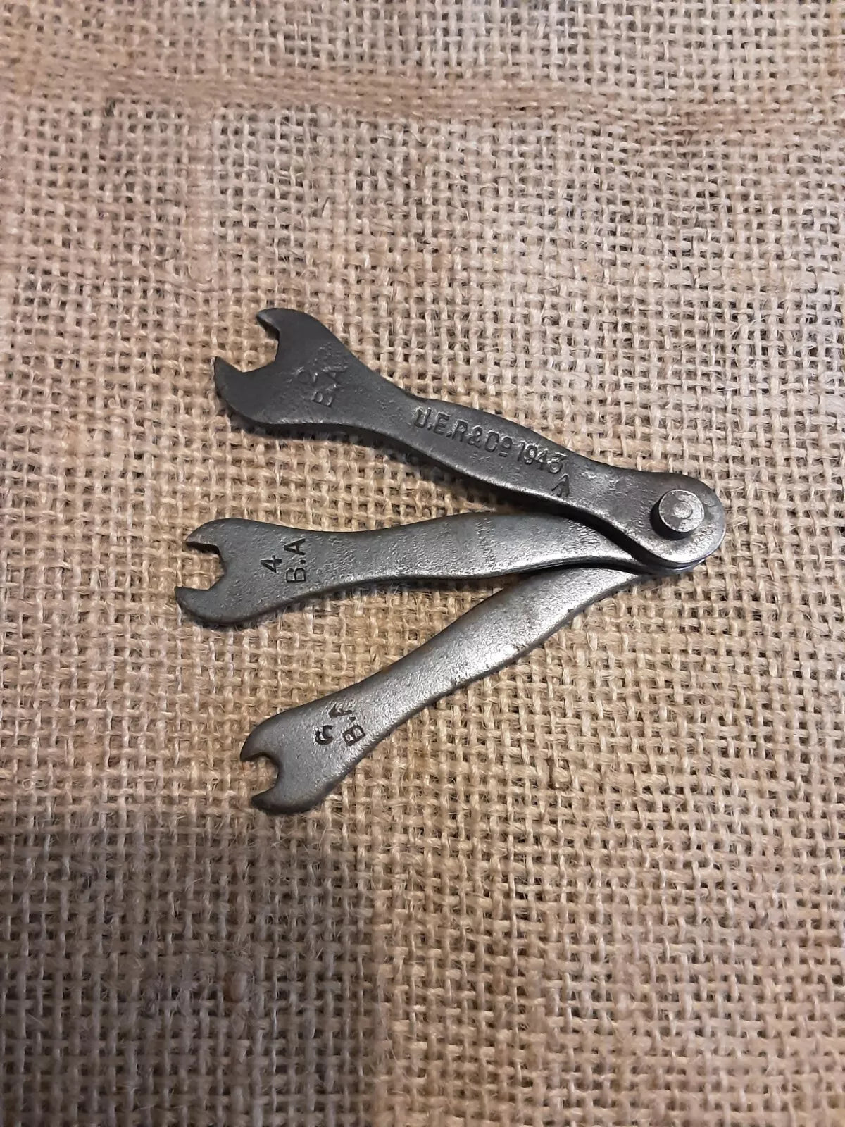 Set Of WW2 Dated Magneto Spanners 1943 JER & Co