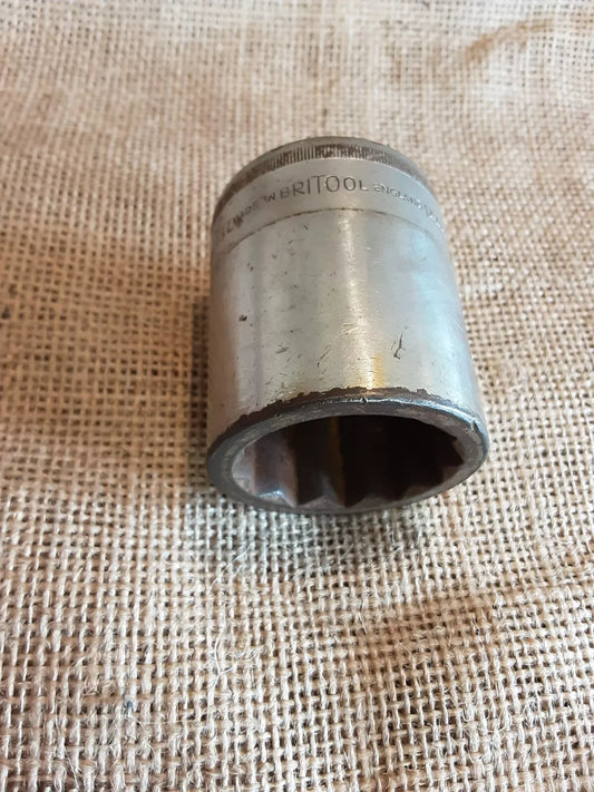 Britool 12 Point Socket 1& 7/16" AF (39mm) 3/4" Drive Quality English Made