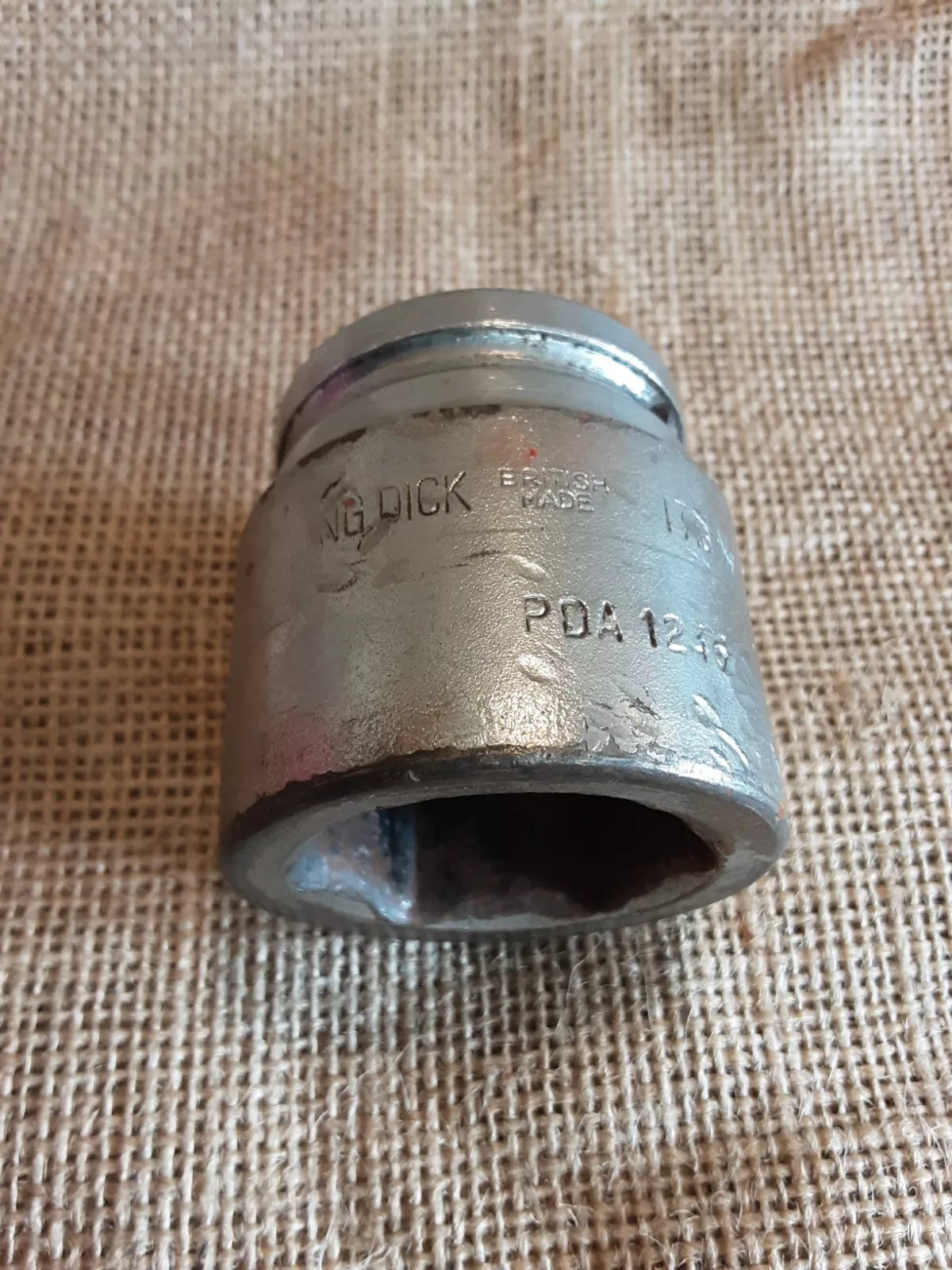 King Dick 6 Point Socket 1& 7/16" AF (39mm) 3/4" Drive Quality English Made